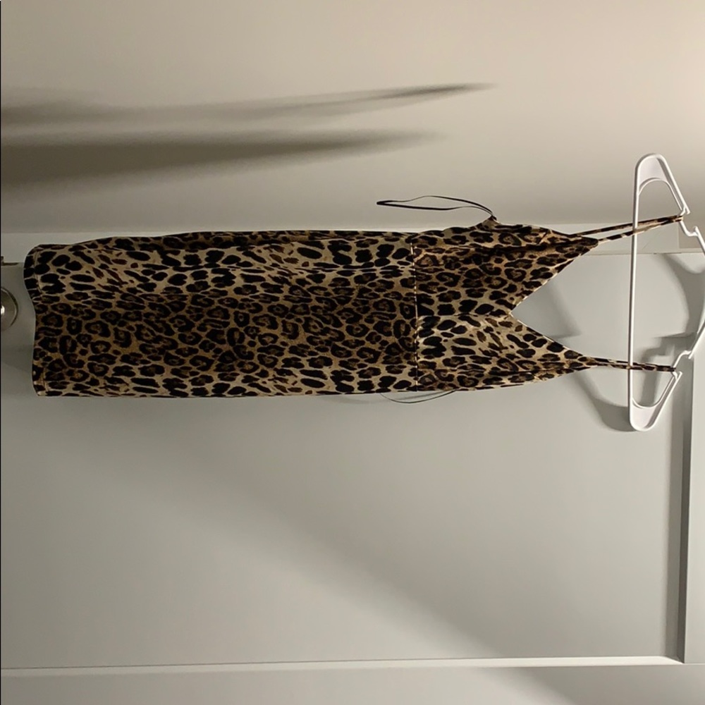 Cheetah mini dress